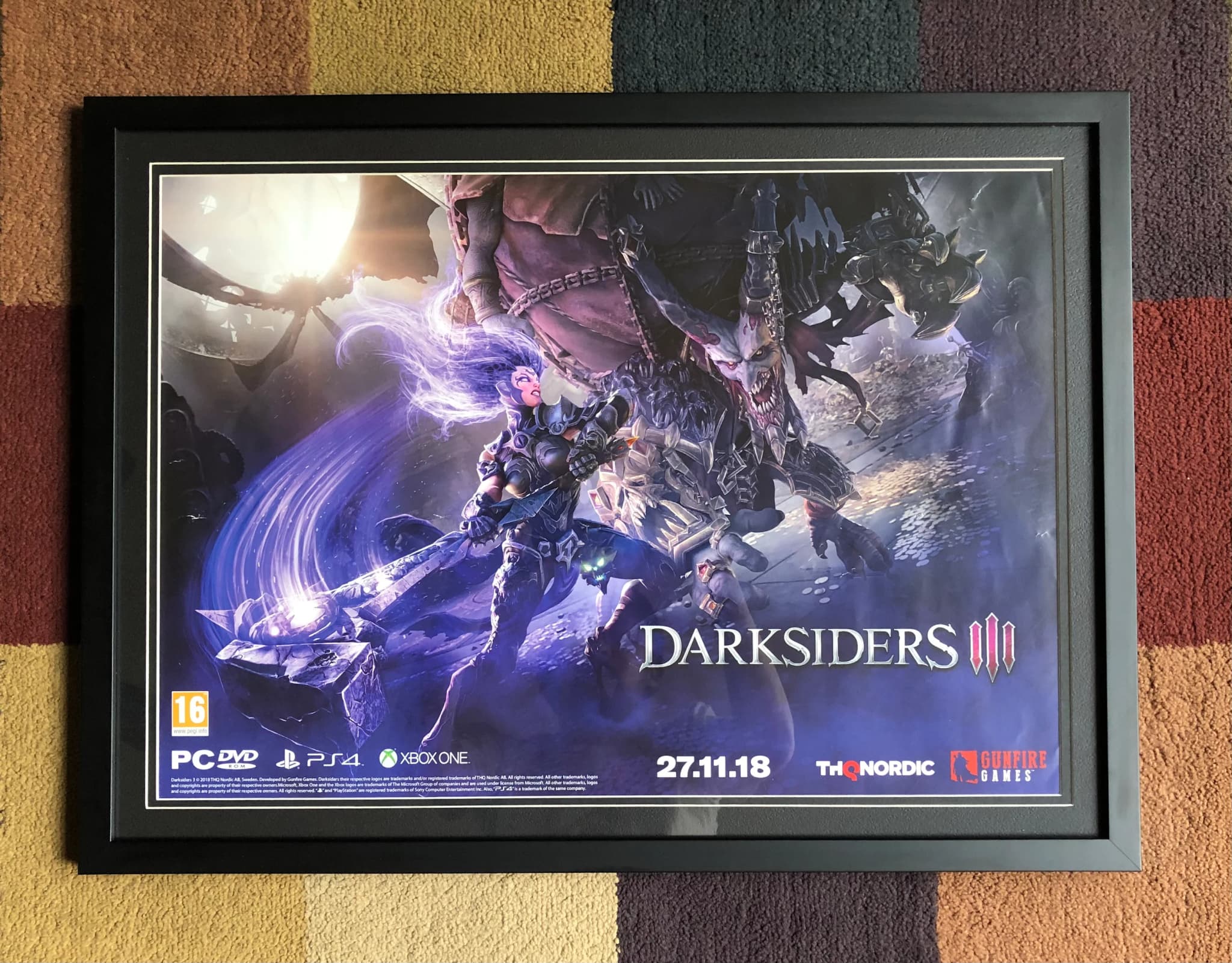 Custom frame from Brandon Gould's verified review
