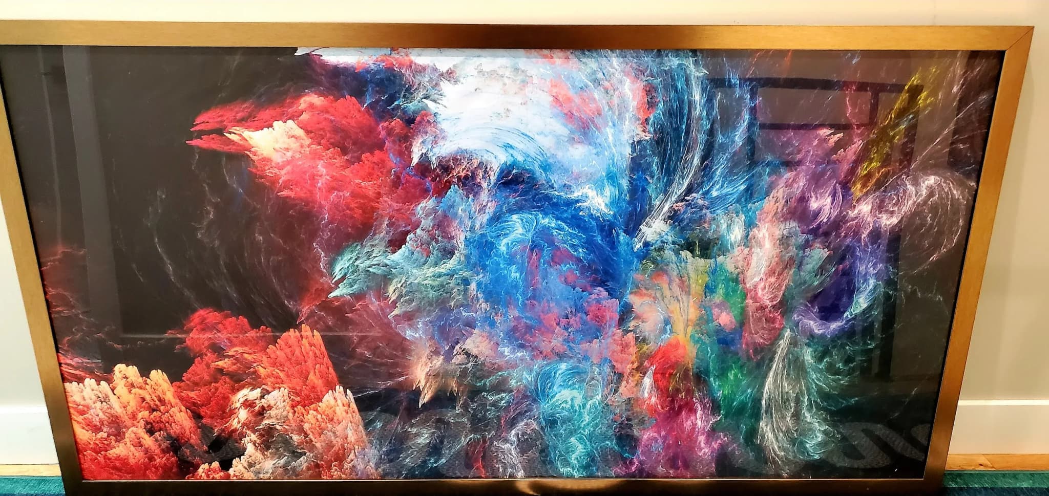 Custom frame from Carmen Gervasio's verified review