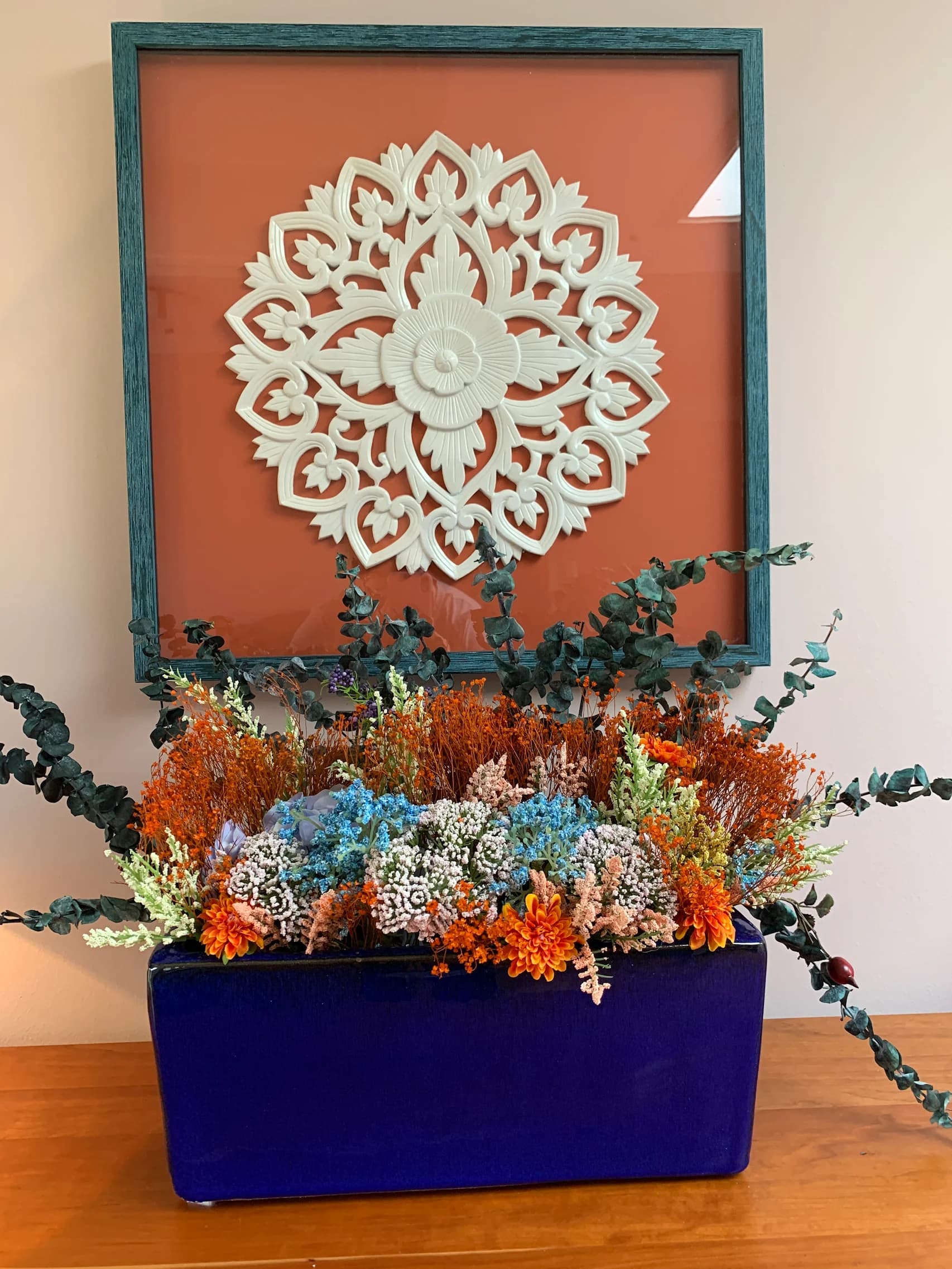 Custom frame from Karen Tiefenwerth's verified review