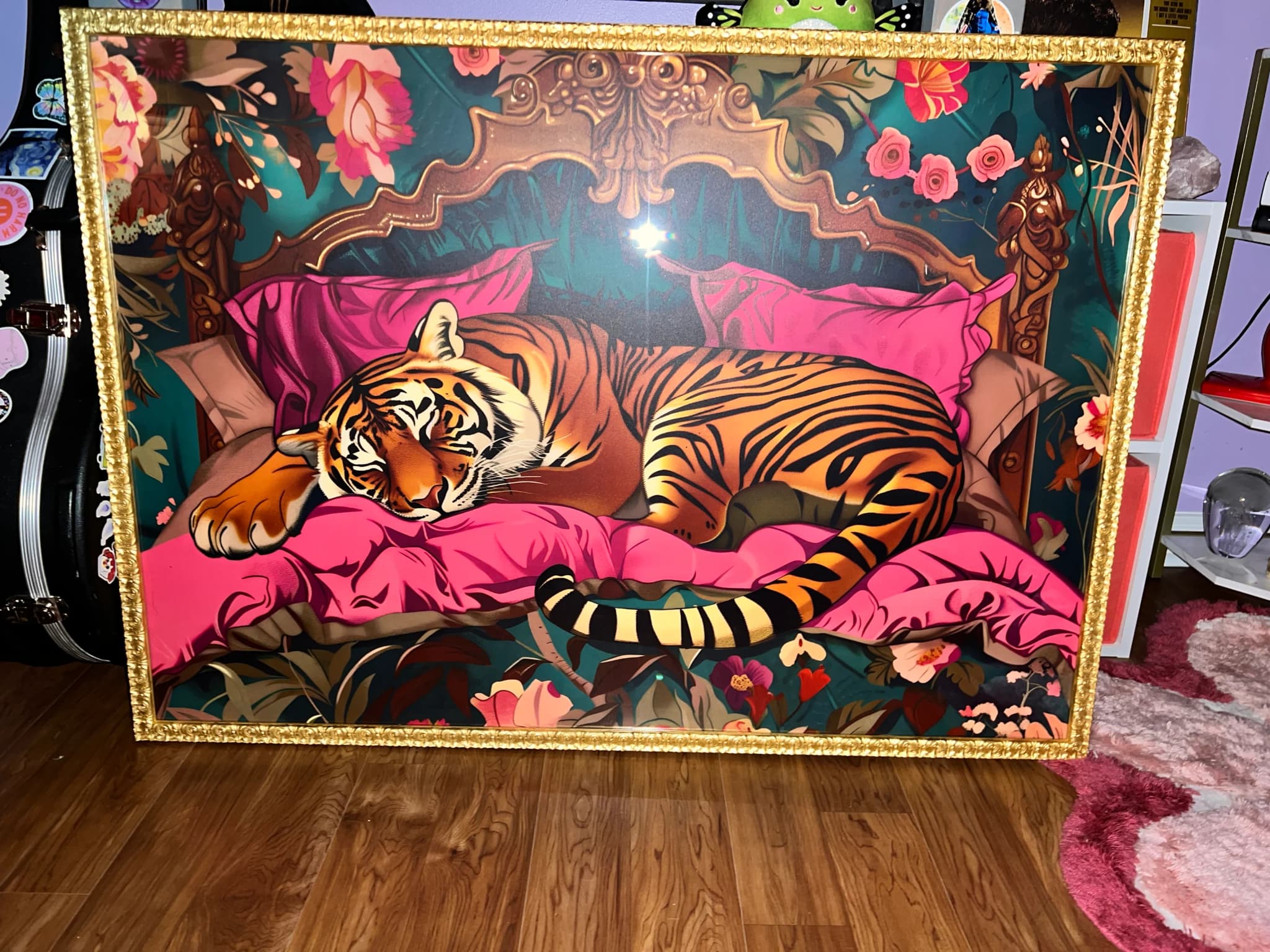 Custom frame from Stephanie Chester's verified review