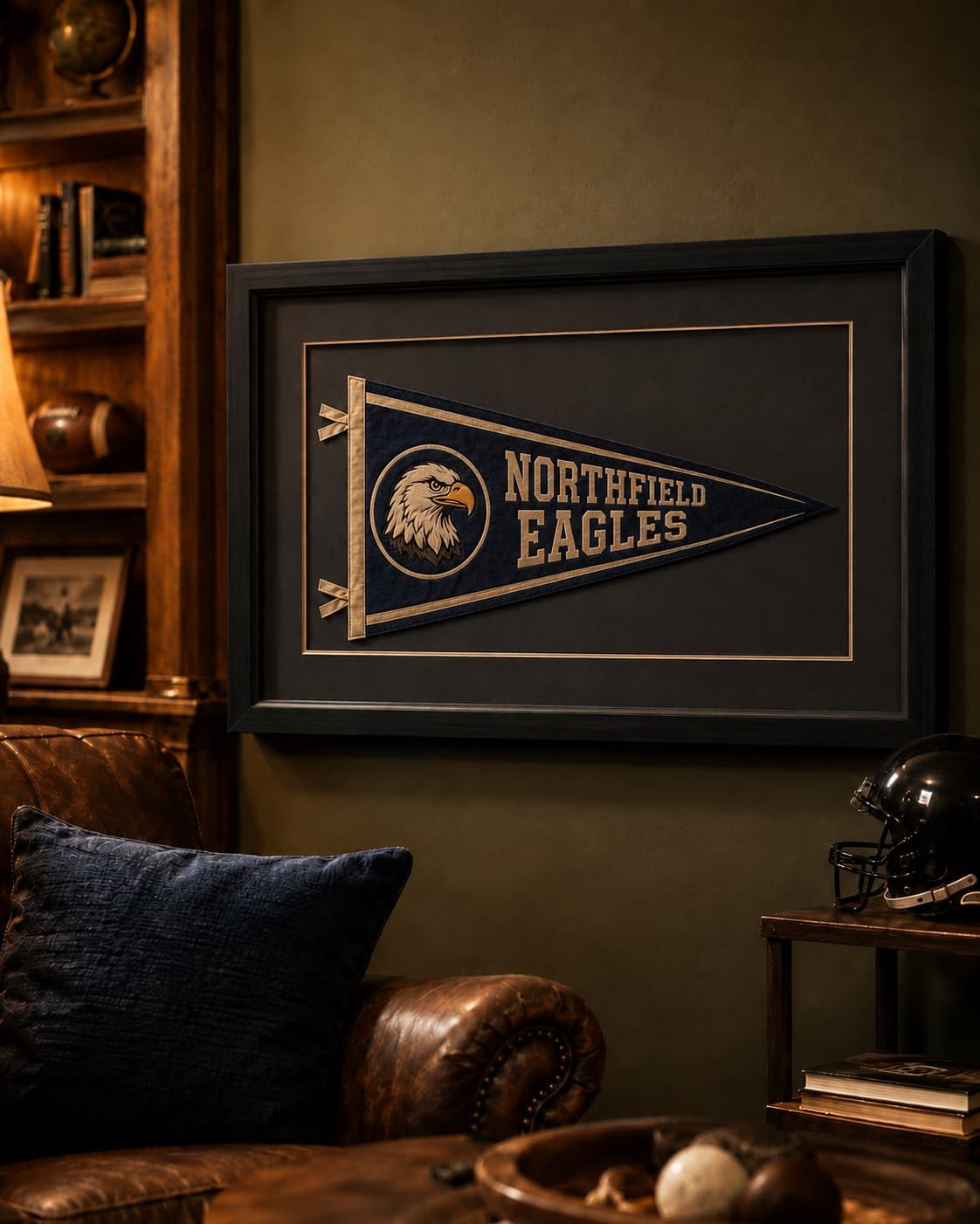 Black shadowbox frames for custom memorabilia display