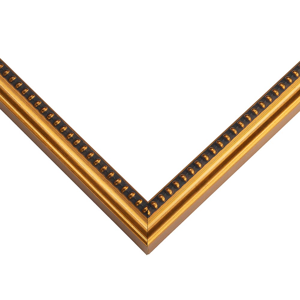 Brushed Gold Frame minimalist frame 0.75" width
