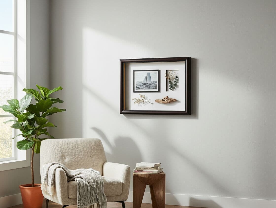 Two-Tone Ultra Deep Walnut in a bedroom display