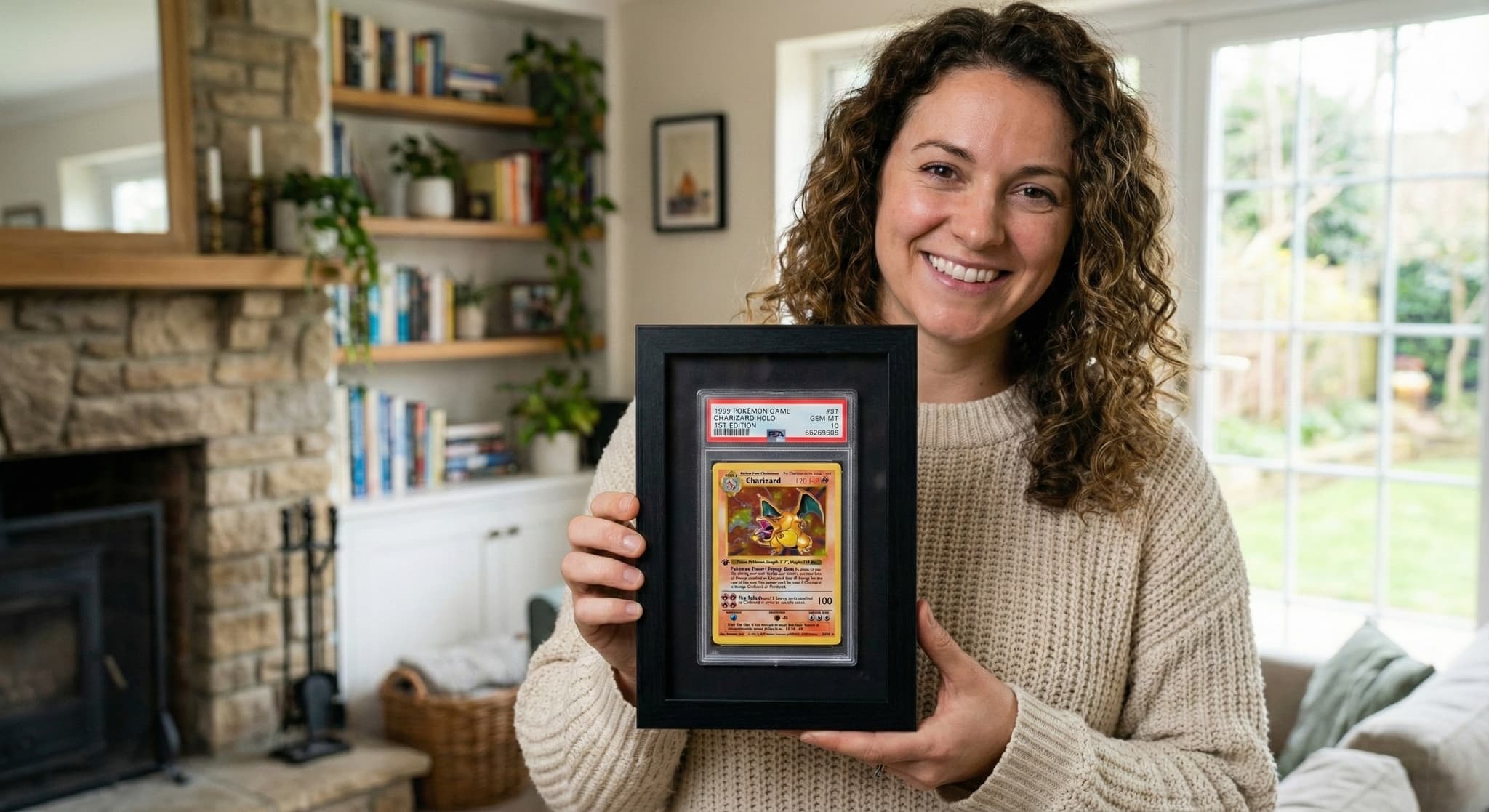 CGC graded comic cards in shadowbox frame collection