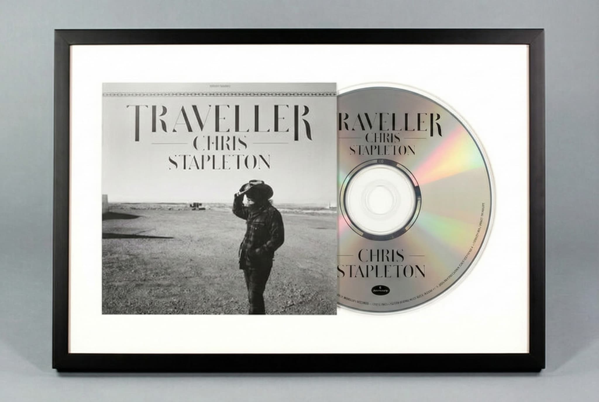 CD Frames. Display the jewel case, the cover insert, or the disc itself.