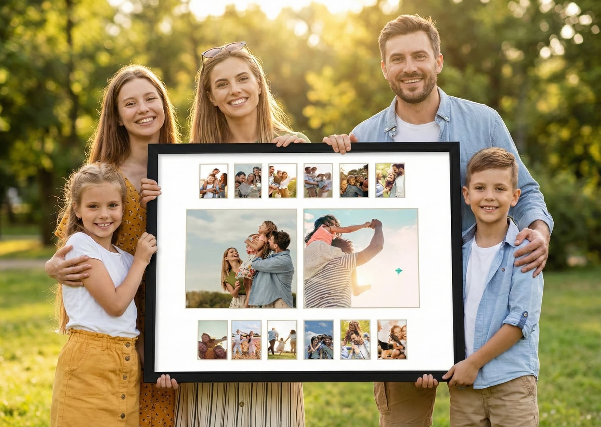 Instagram Frames. Square frames sized for Instagram prints, single shots or multi-photo grids.