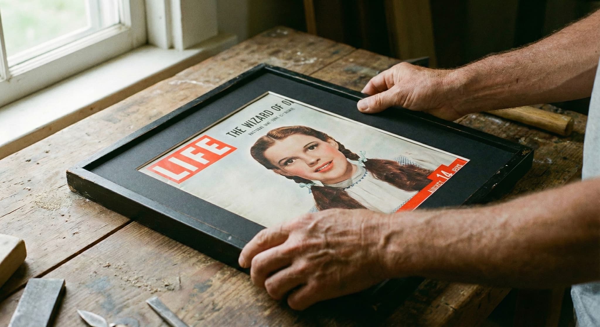 LIFE Magazine Wizard of Oz cover in archival quality frame