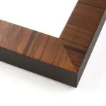 Honey Pecan Wood Shadow Box Corner thumbnail