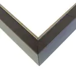 Black Wood Canvas Frame Corner thumbnail