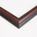 Mahogany Wood Picture Frame Corner thumbnail