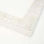 White Wood Picture Frame Corner thumbnail