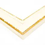 White Wood Picture Frame Corner thumbnail