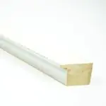 White Wood Shadow Box Corner thumbnail