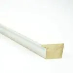 White Wood Picture Frame Corner thumbnail