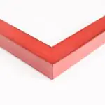 Red Wood Picture Frame Corner thumbnail