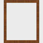 Honey Pecan Wood Shadow Box thumbnail