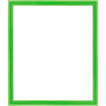 Green Wood Picture Frame thumbnail