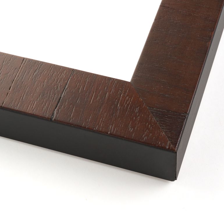 Walnut Wood Shadow Box Corner