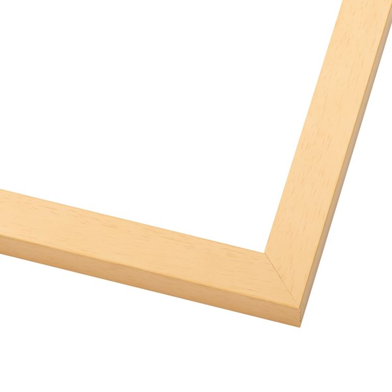 Natural 3.5 in x 8.5 in Cosmetology Frame