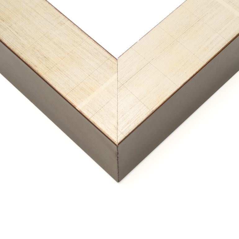 Silver Wood Shadow Box Corner