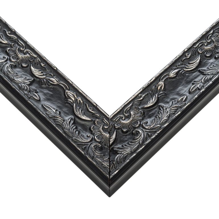 Black Wood Picture Frame Corner