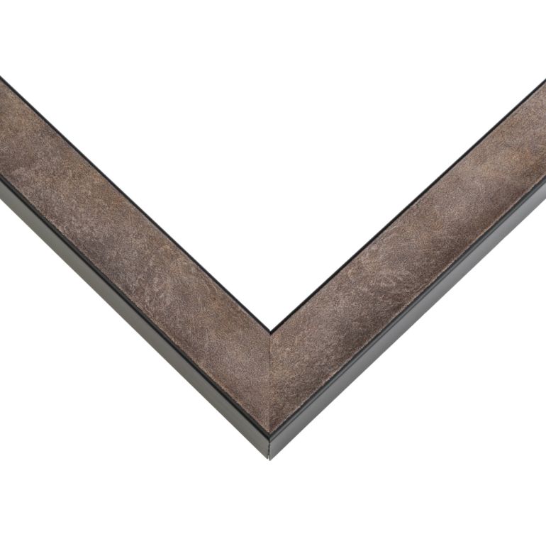 Grey Wood Picture Frame Corner