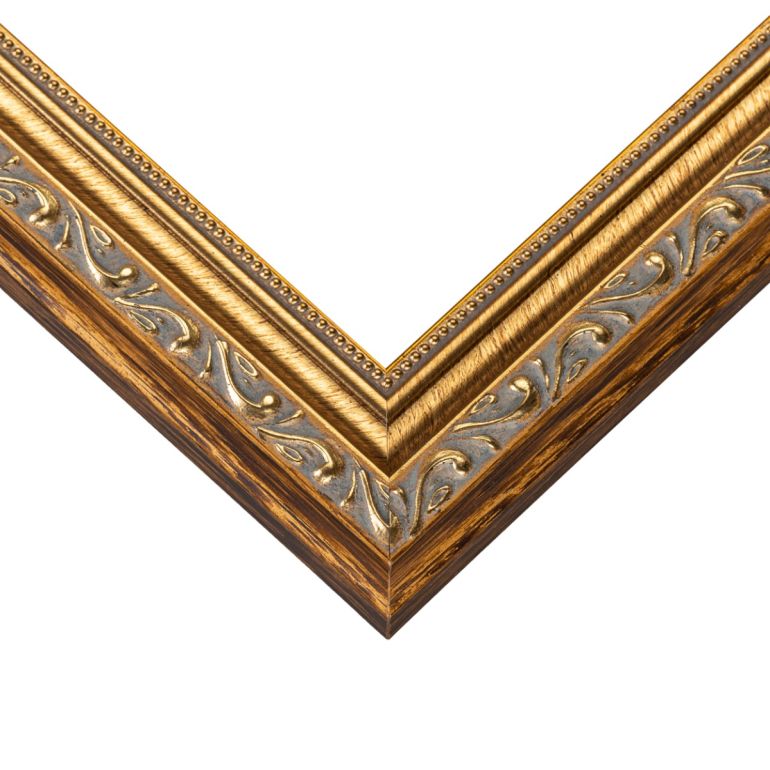 Antique Gold Wood Picture Frame