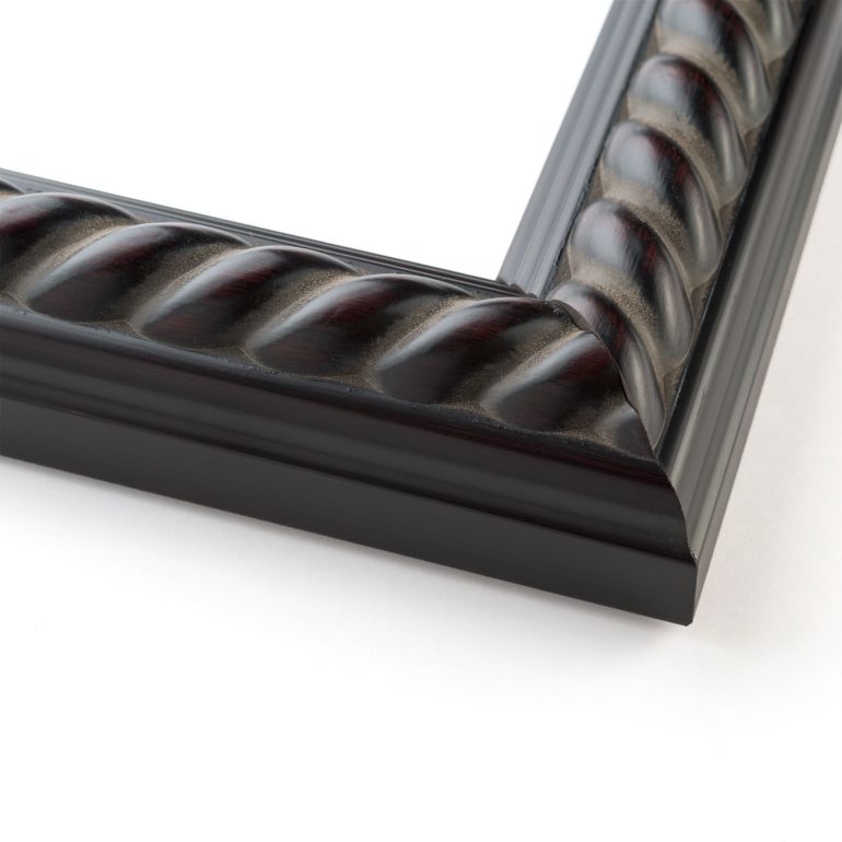 Black Wood Picture Frame Corner