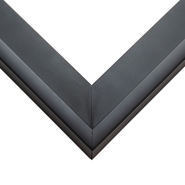 Contemporary Black Floater Frame Contemporary Black Floater Frame