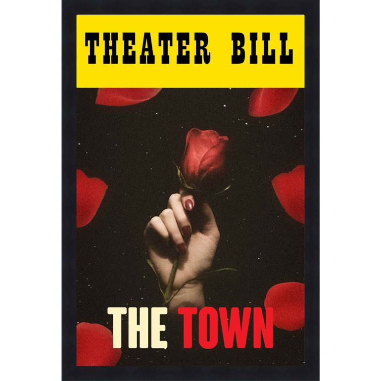 Black Playbill Frame