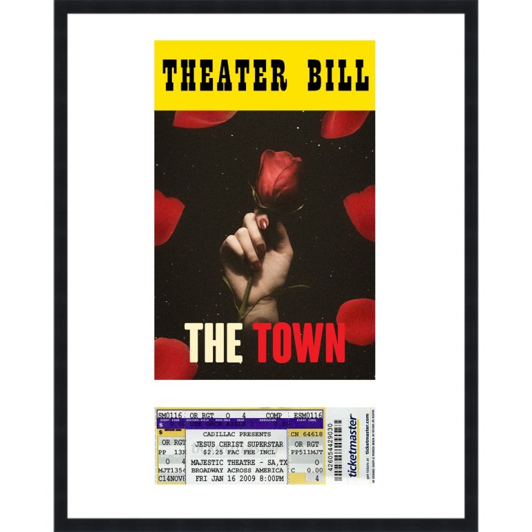 Playbill & Ticket Frame