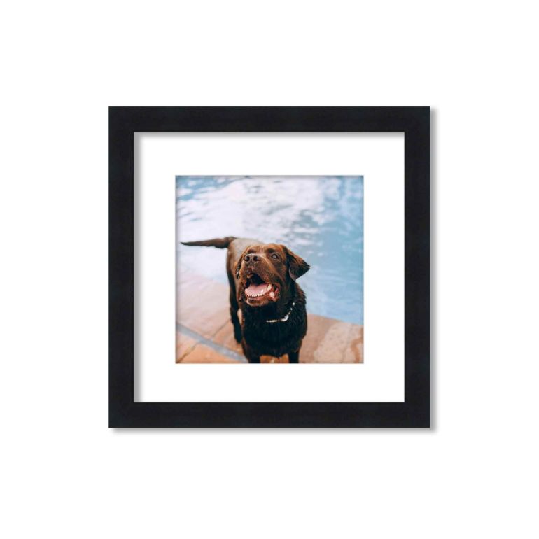 Black Matted Instagram Photo Frame