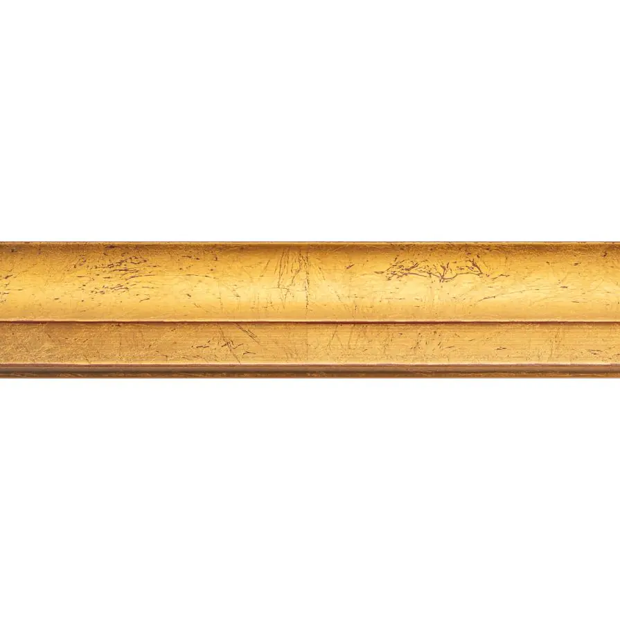 Antique Gold With Beaded Lip Picture Frame