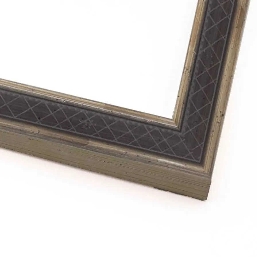 Silver Wood Picture Frame Corner