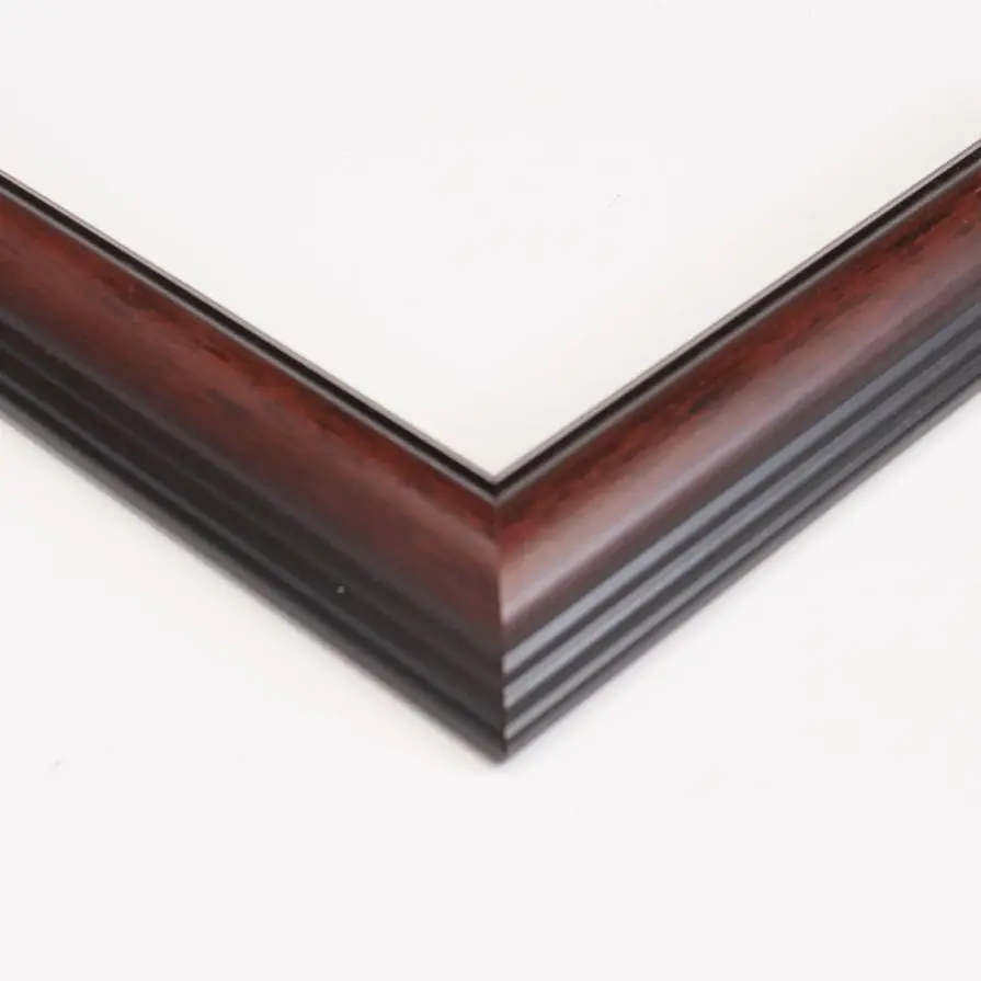 Mahogany Wood Picture Frame Corner