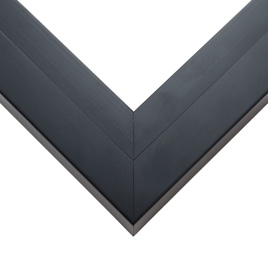 Thick Contemporary Black Floater Frame