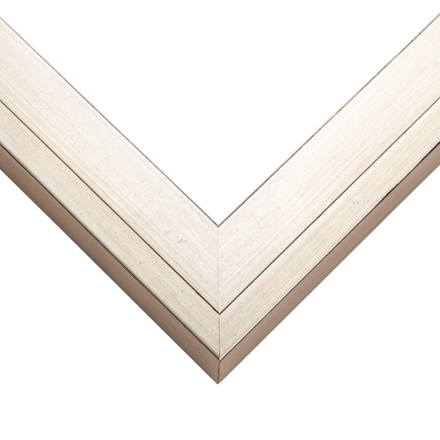 Contemporary Silver Floater Frame