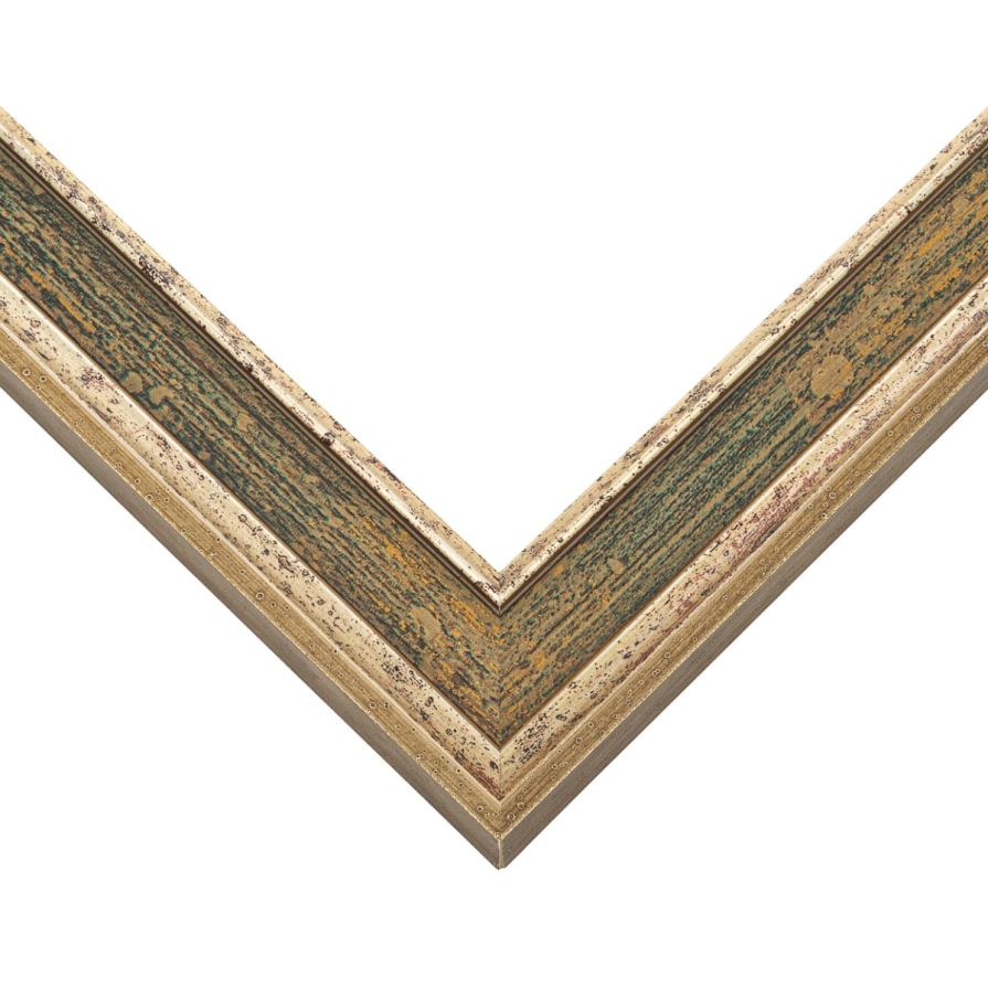 Weathered Oatmeal Traditional Picture Frame