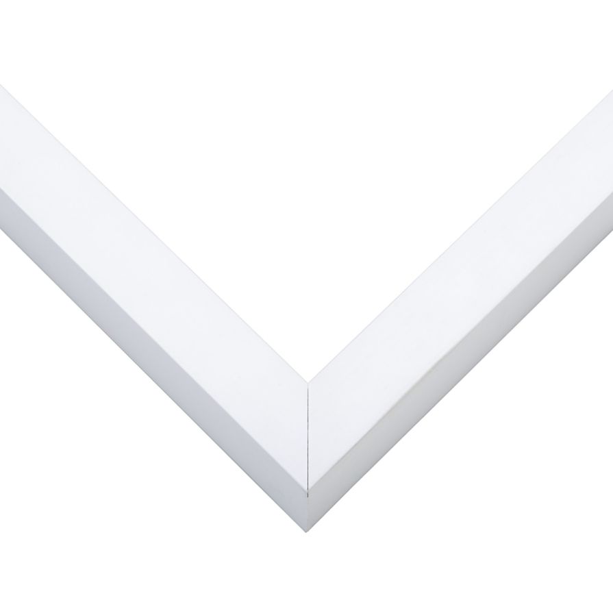 Flat White Deep Picture Frame