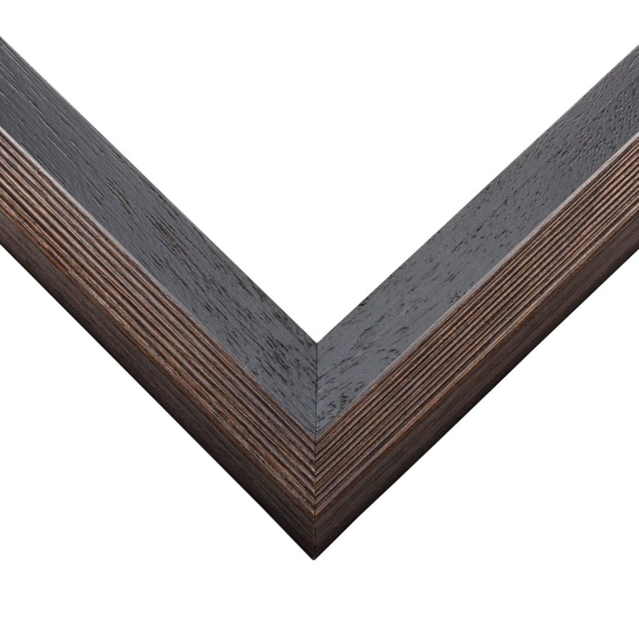 Distressed Brown Floater Frame