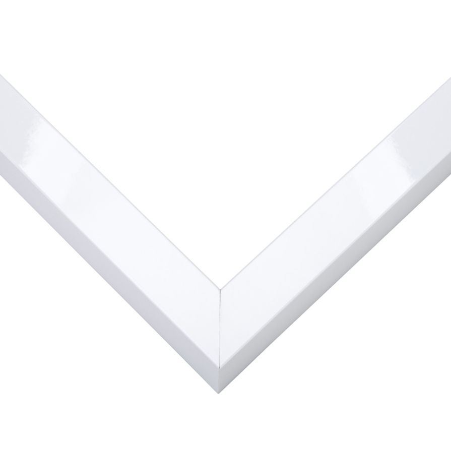 Glossy White Shadow Box