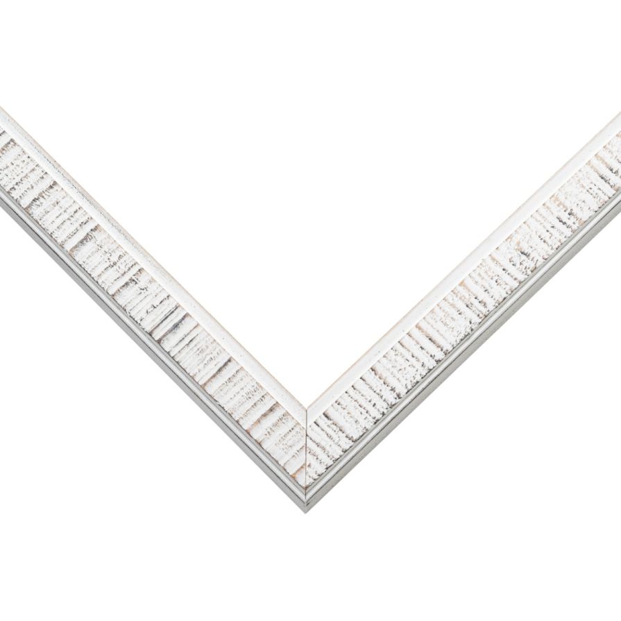 Rustic White Picture Frame