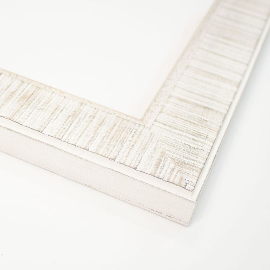 White Wood Picture Frame Corner