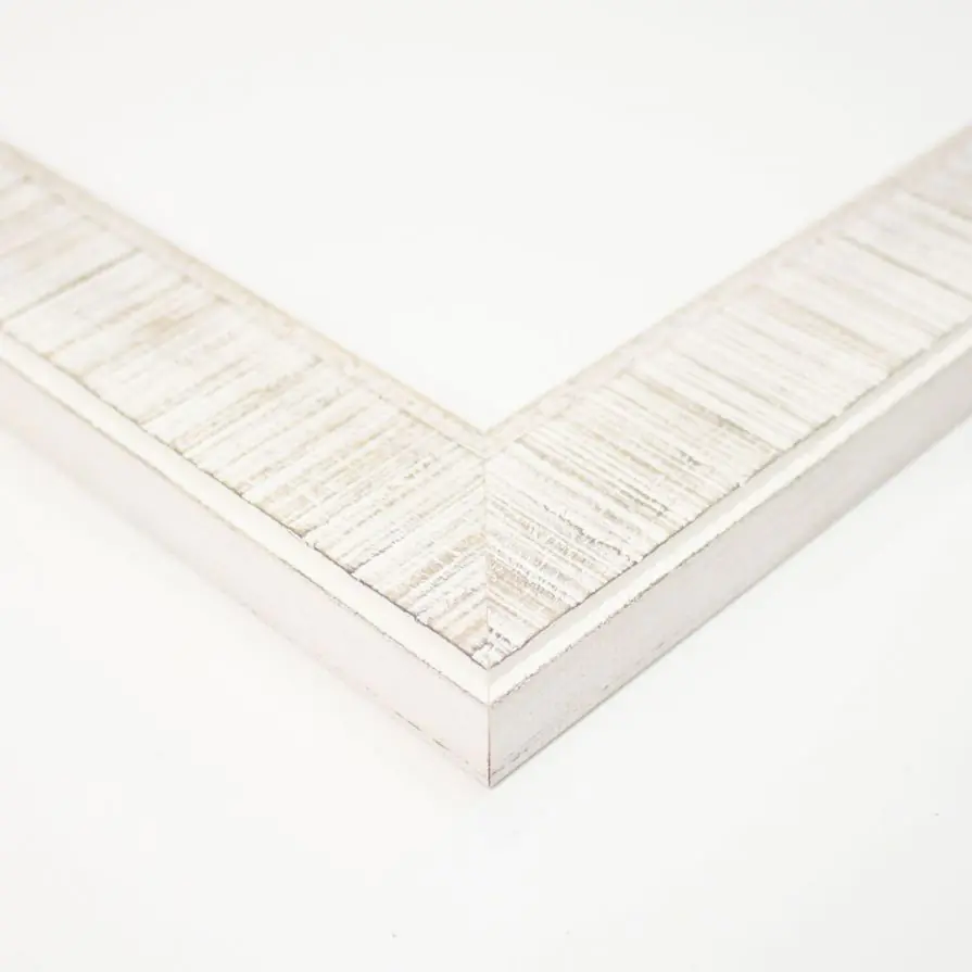 White Wood Picture Frame Corner