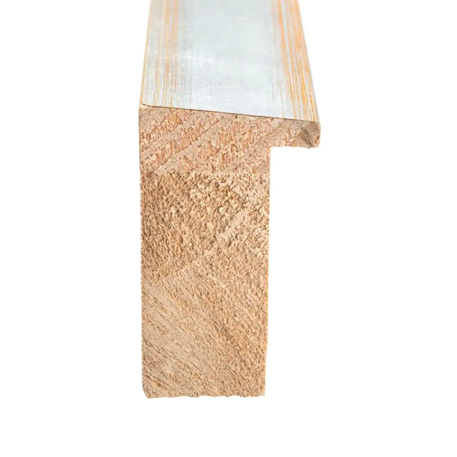 Brushed Silver Shadow Box