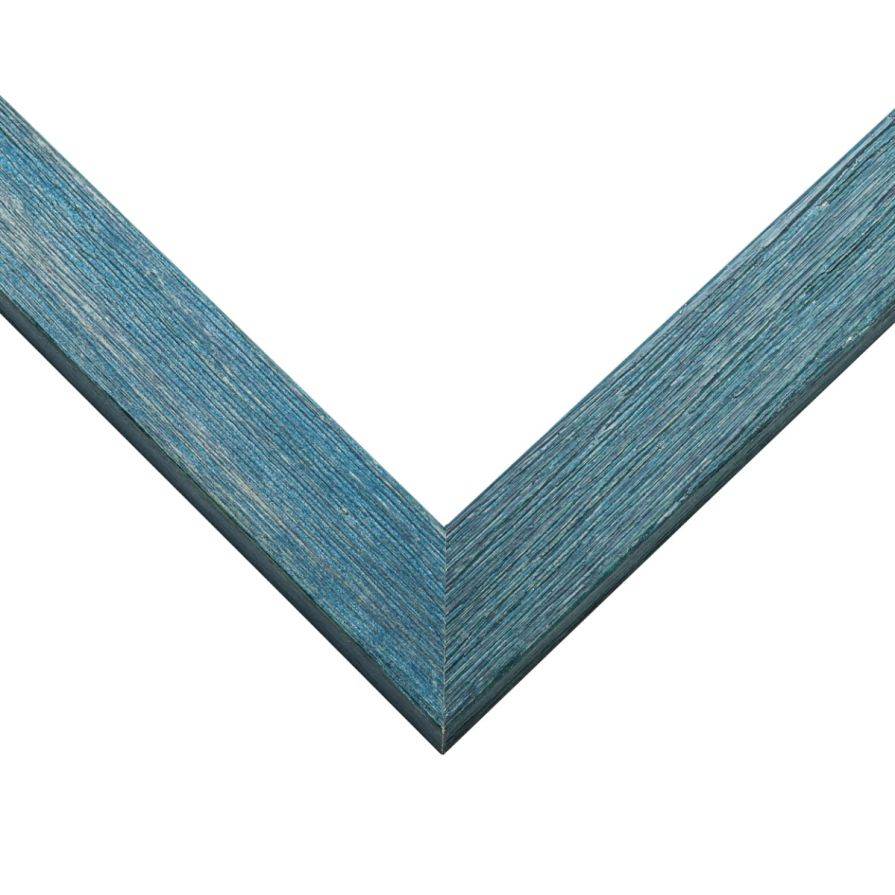 Knotty Blue Picture Frame