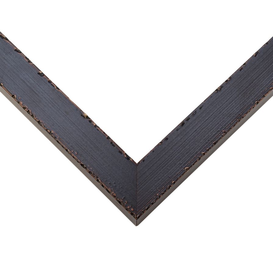 Distressed Black Picture Frame