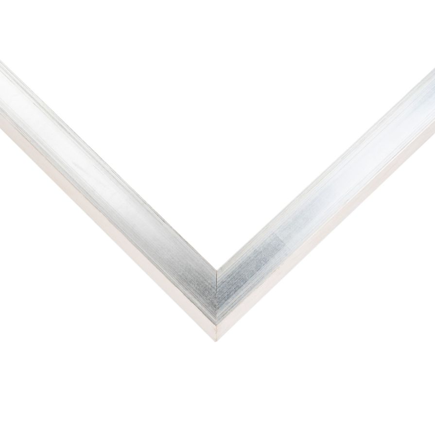 Bright Silver Picture Frame