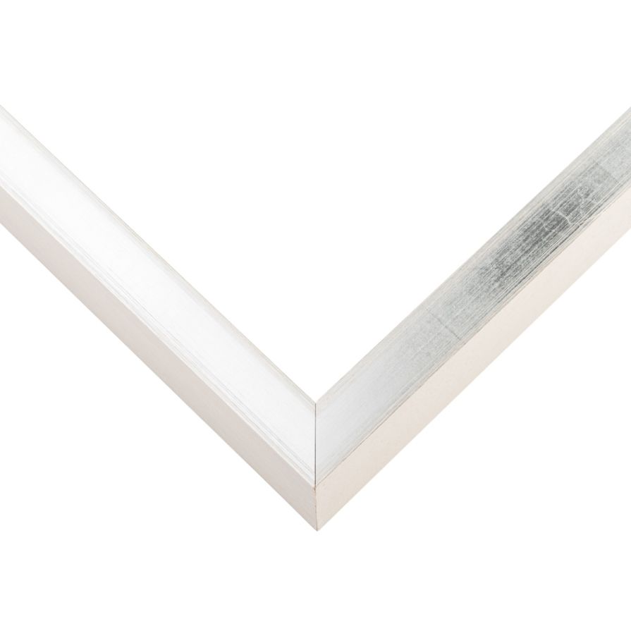 Bright Silver Shadow Box