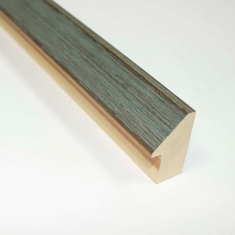 Green Wood Picture Frame Corner